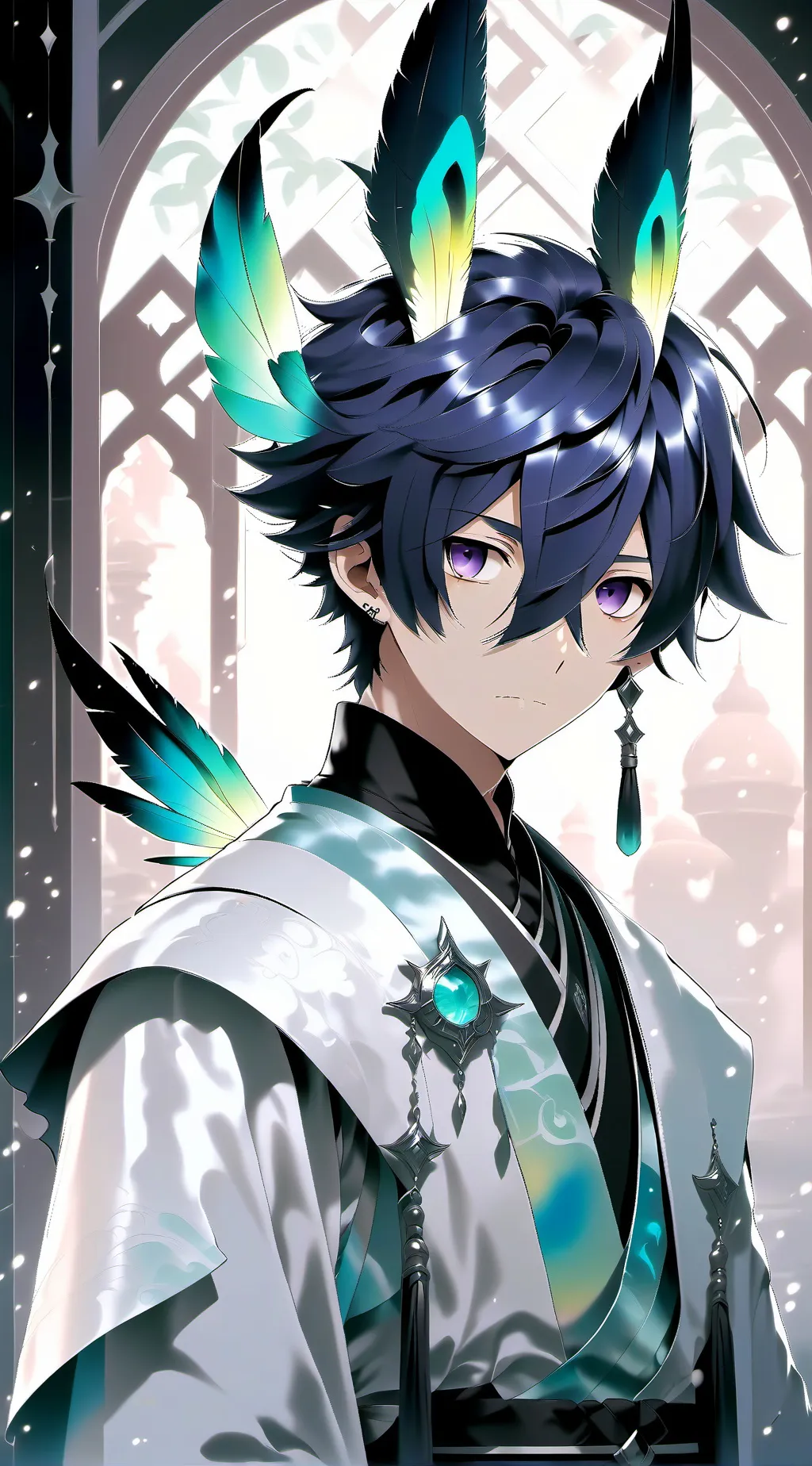 ai character: kai💜 background