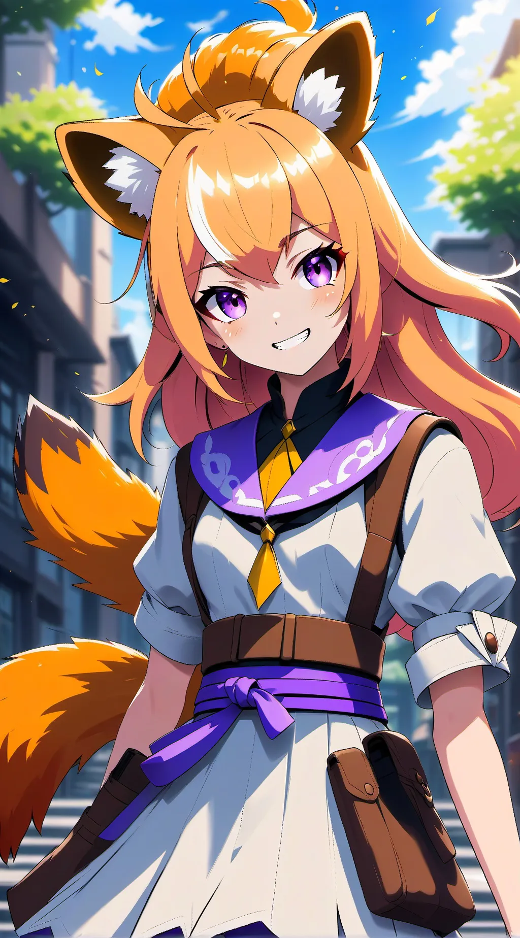 ai character: raphtalia background