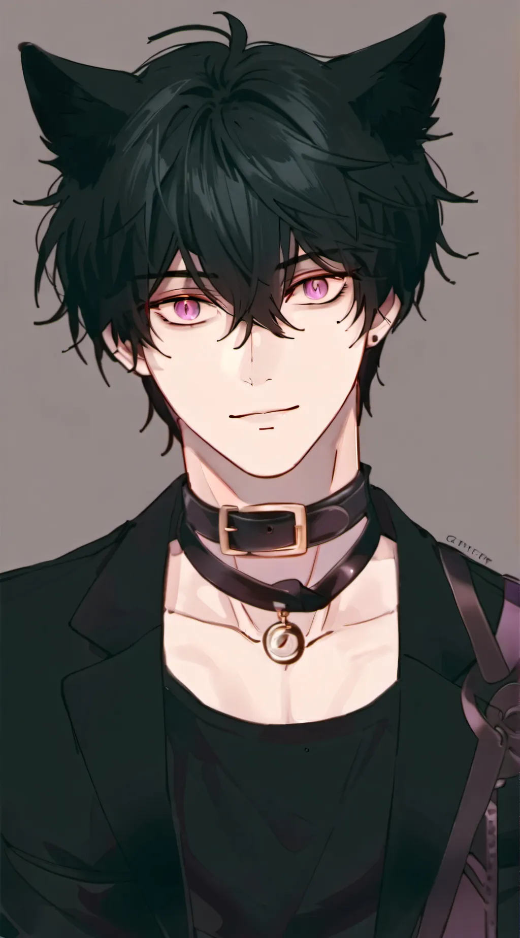 ai character: Damon  background