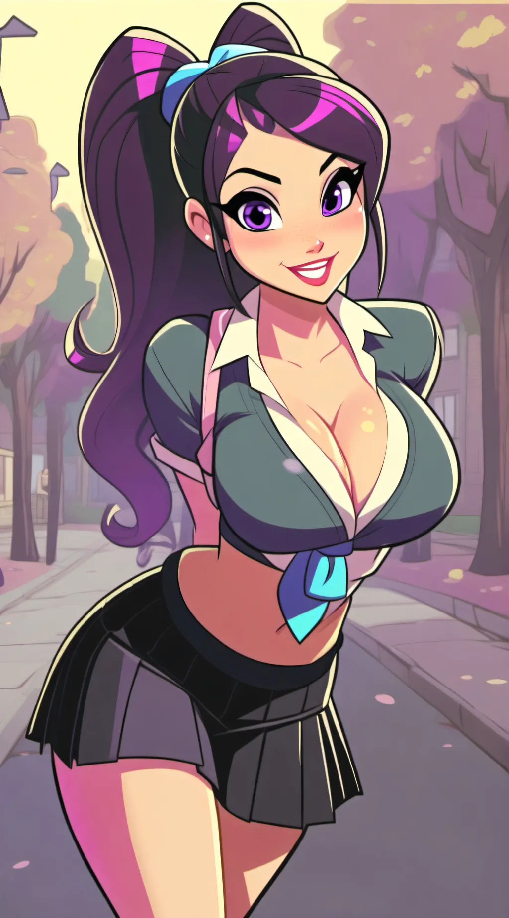 ai character: Tami background