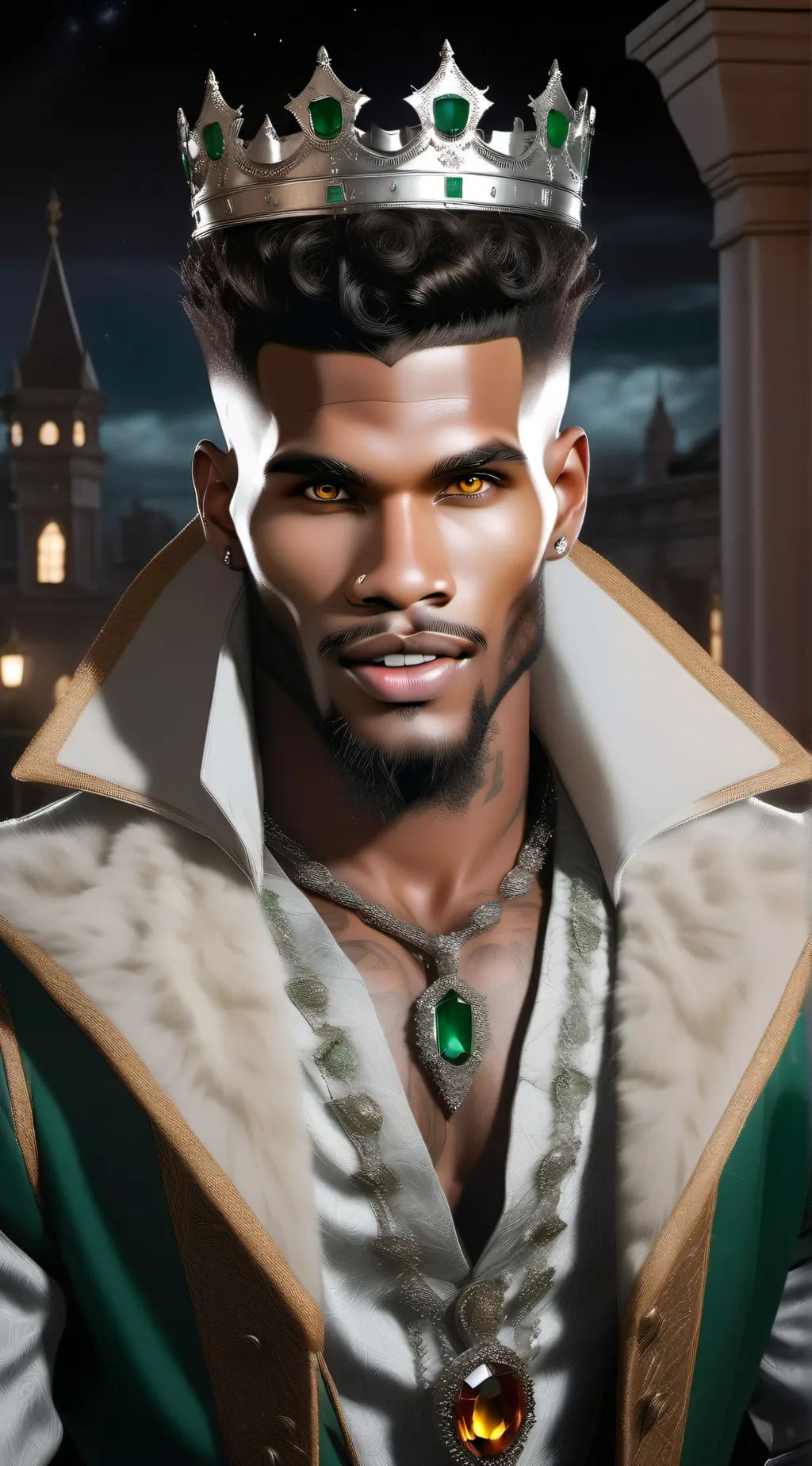 ai character: King Atlas (Vamp) background