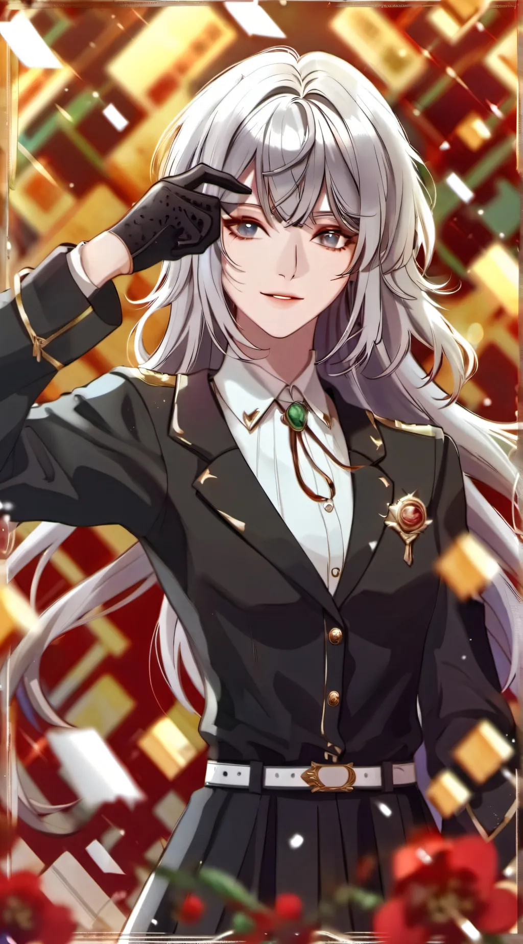 ai character: trabajo cantante background