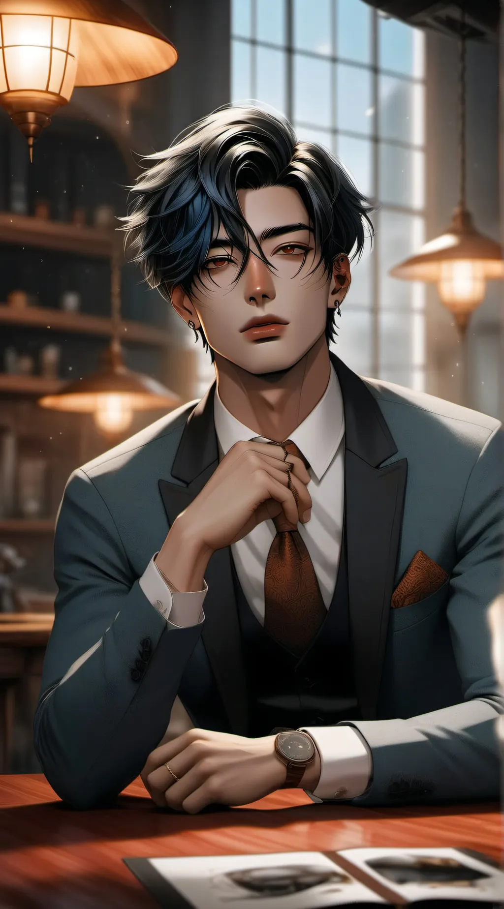 ai character: Mason Lockwood background