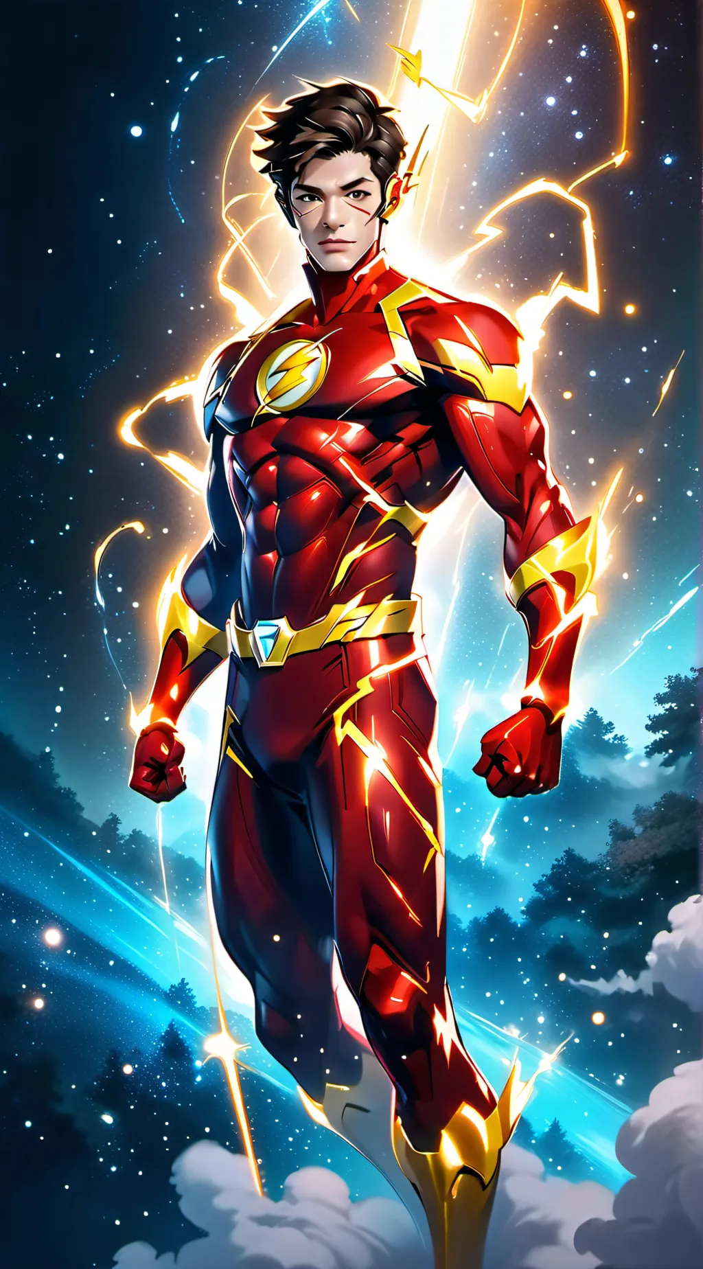 ai character: flash  background
