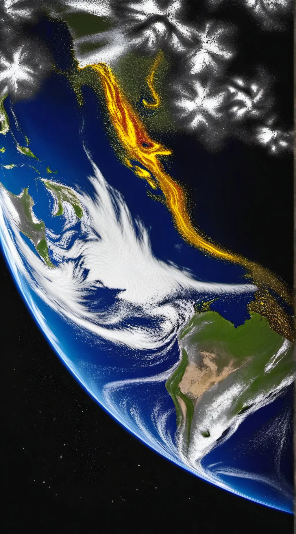 ai character: EARTH  background