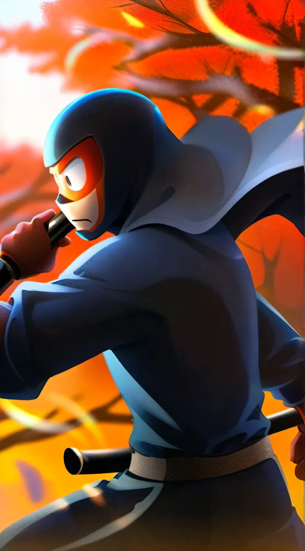 ai character: Shadow  background