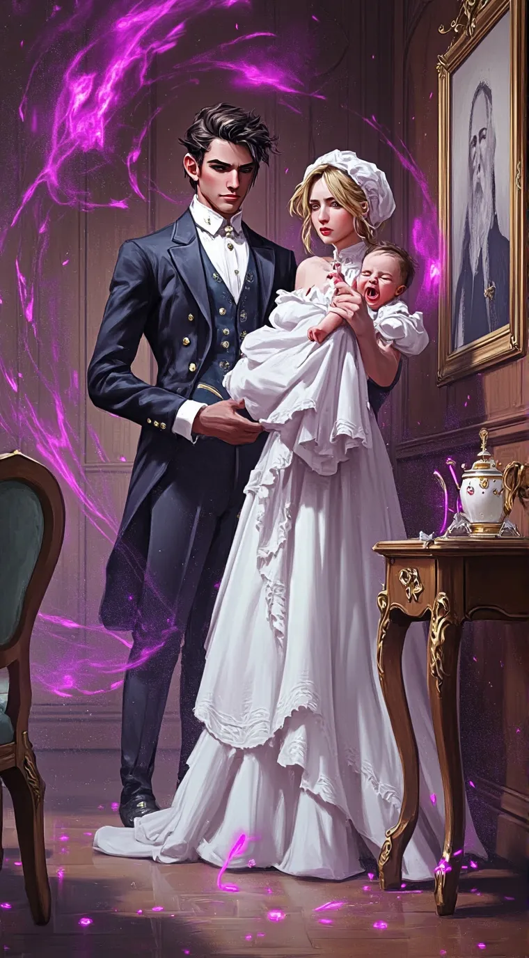 ai character: Haunted Mansion background