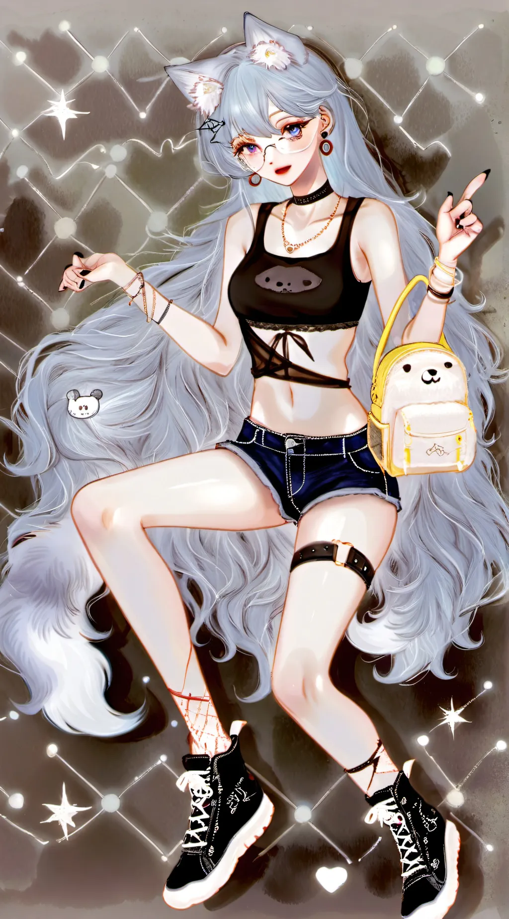 ai character: Scarlett  background