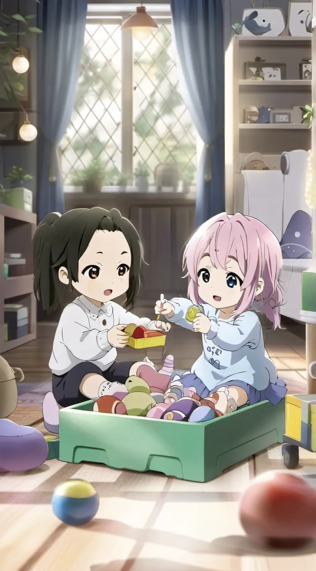 ai character: sisters background