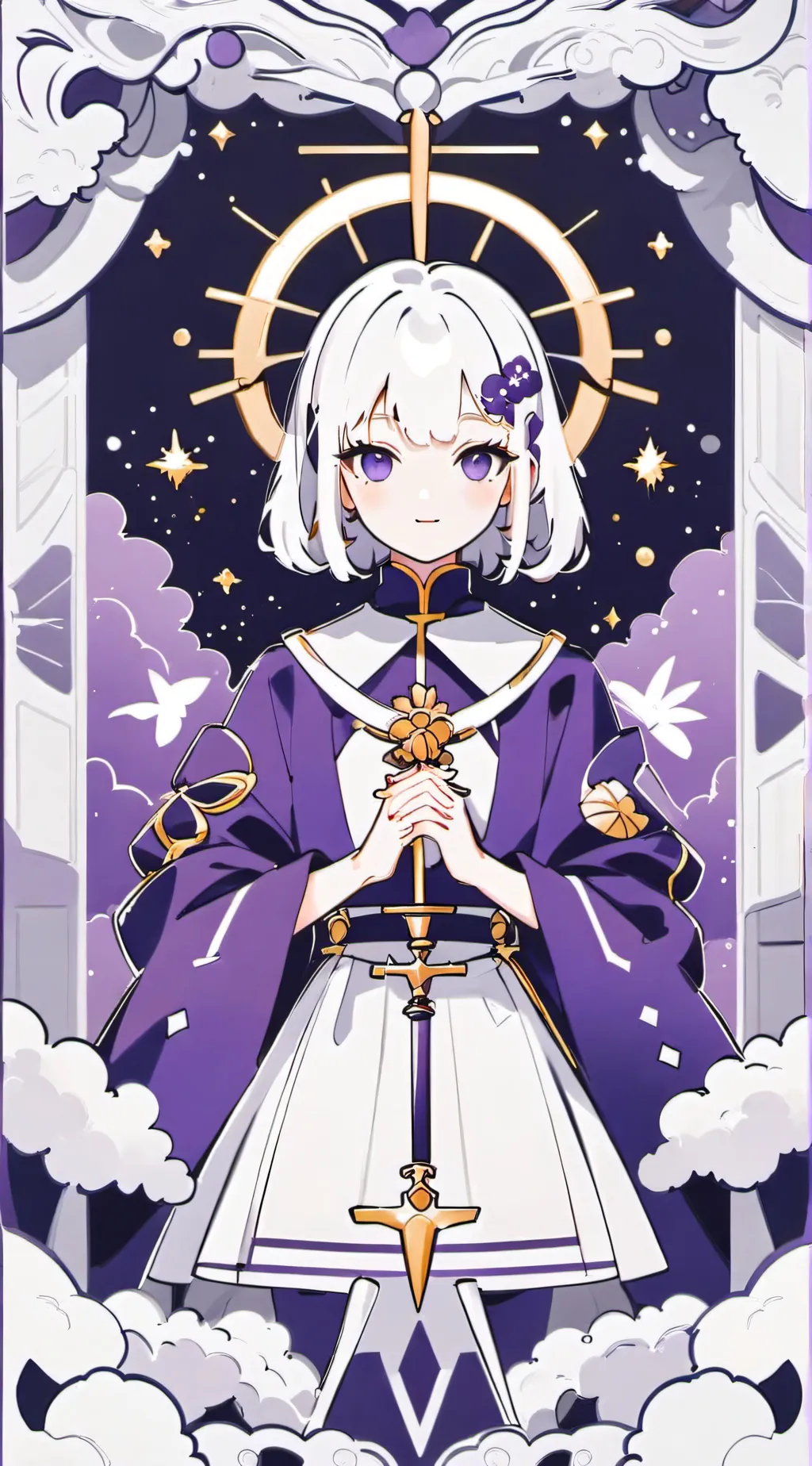 ai character: mika background