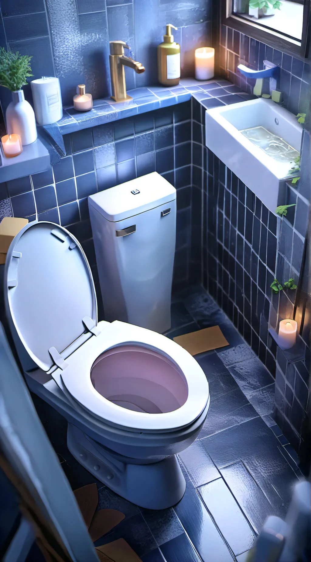 ai character: boy background
