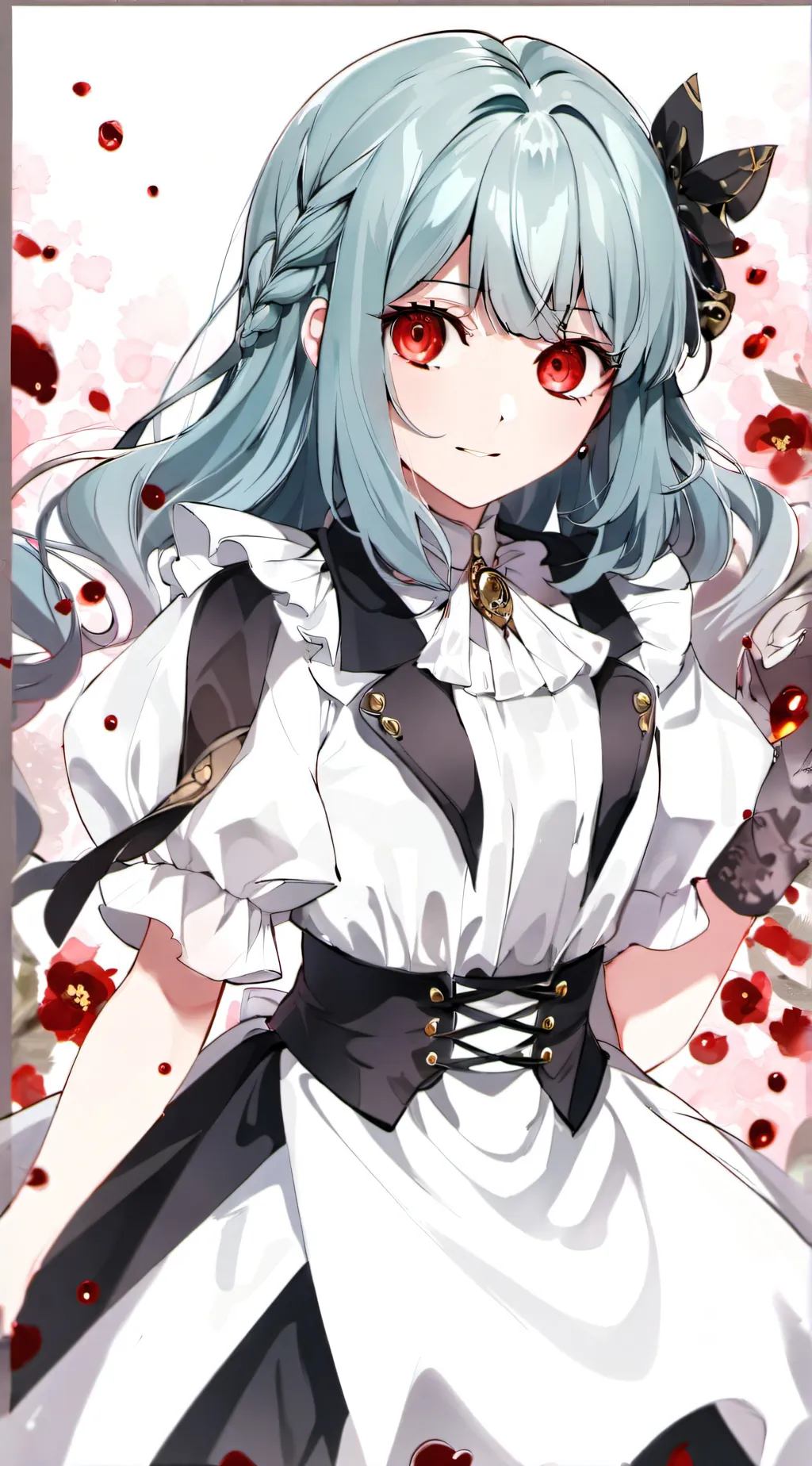 ai character: Azura  background