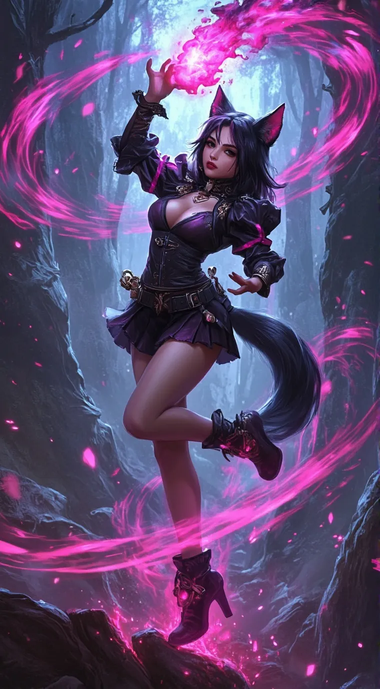 ai character: sare background