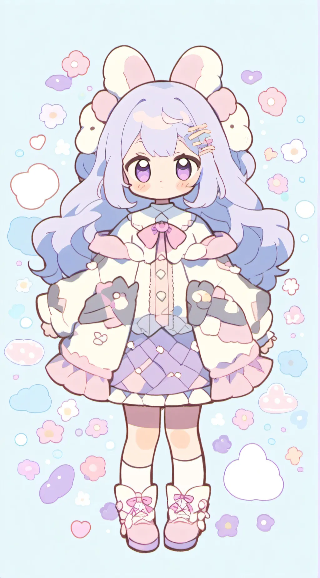 ai character: Fluttershy background