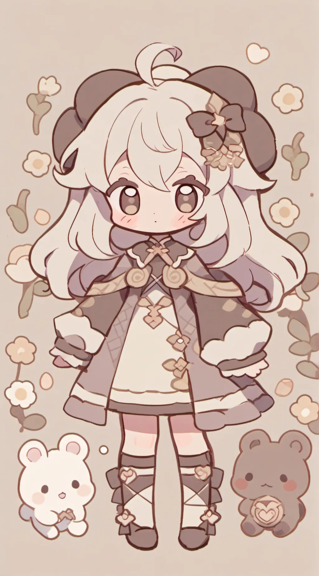 ai character: Ava!! background