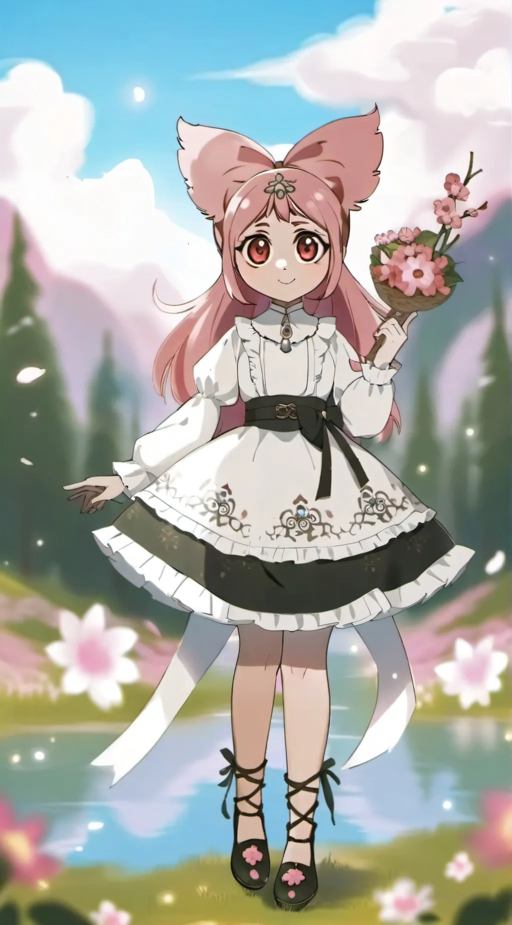 ai character: Bubbles 🫧  background