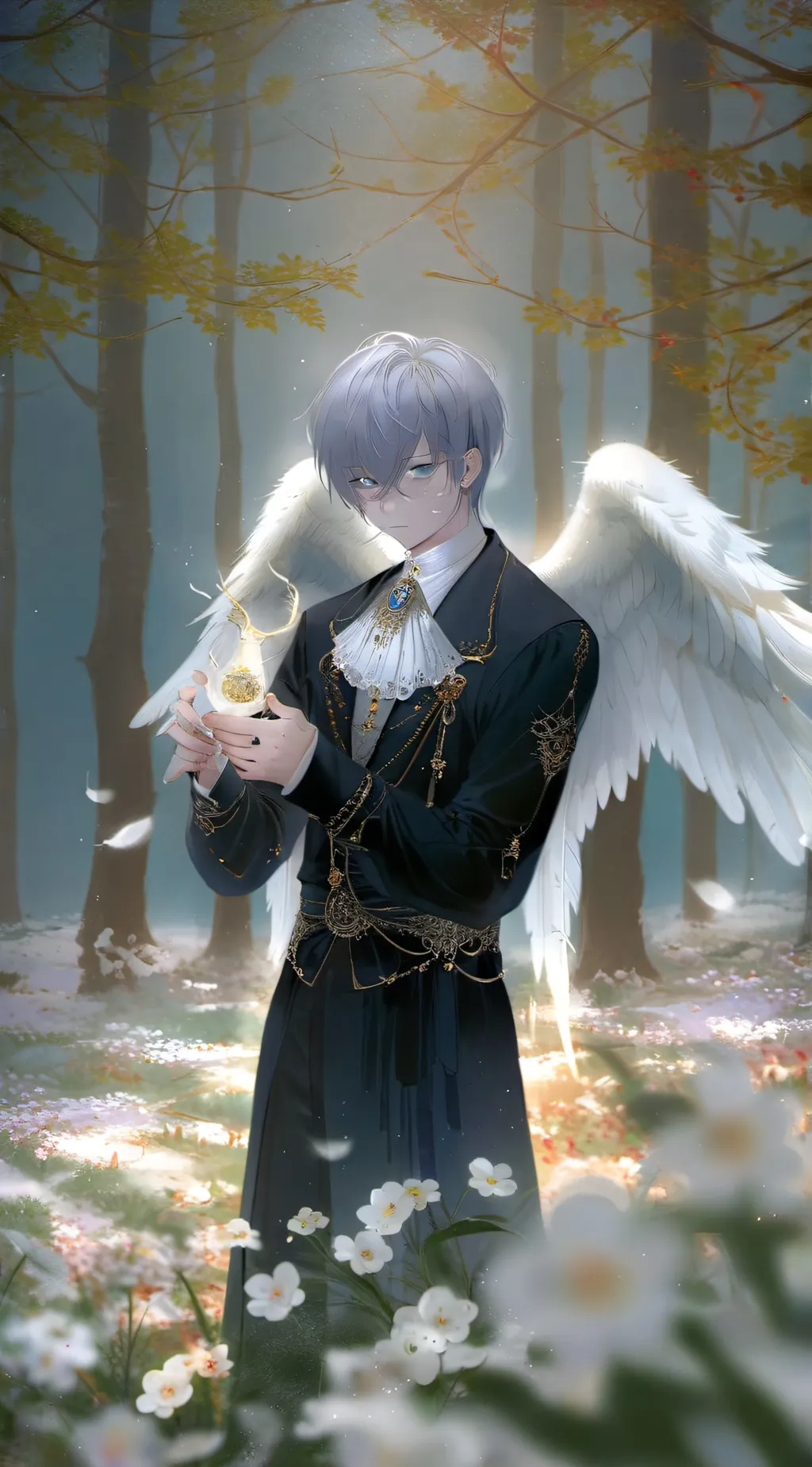 ai character: Matio  background