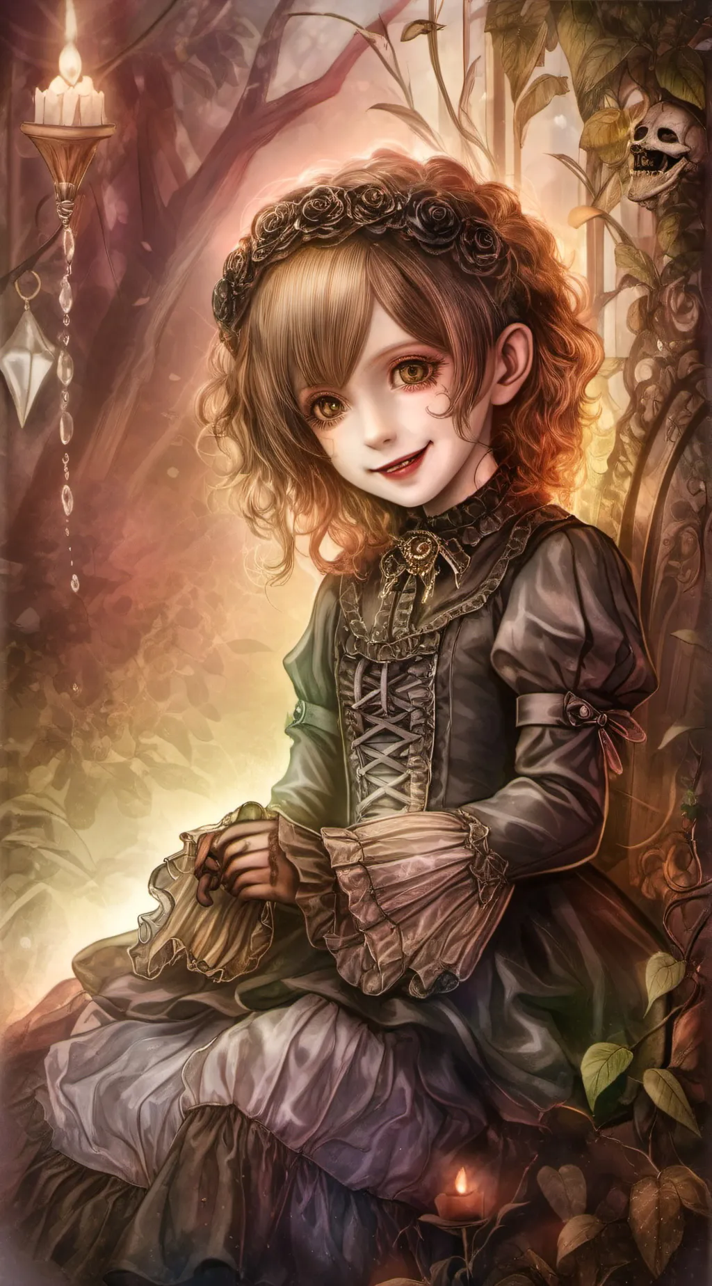 ai character: random child background