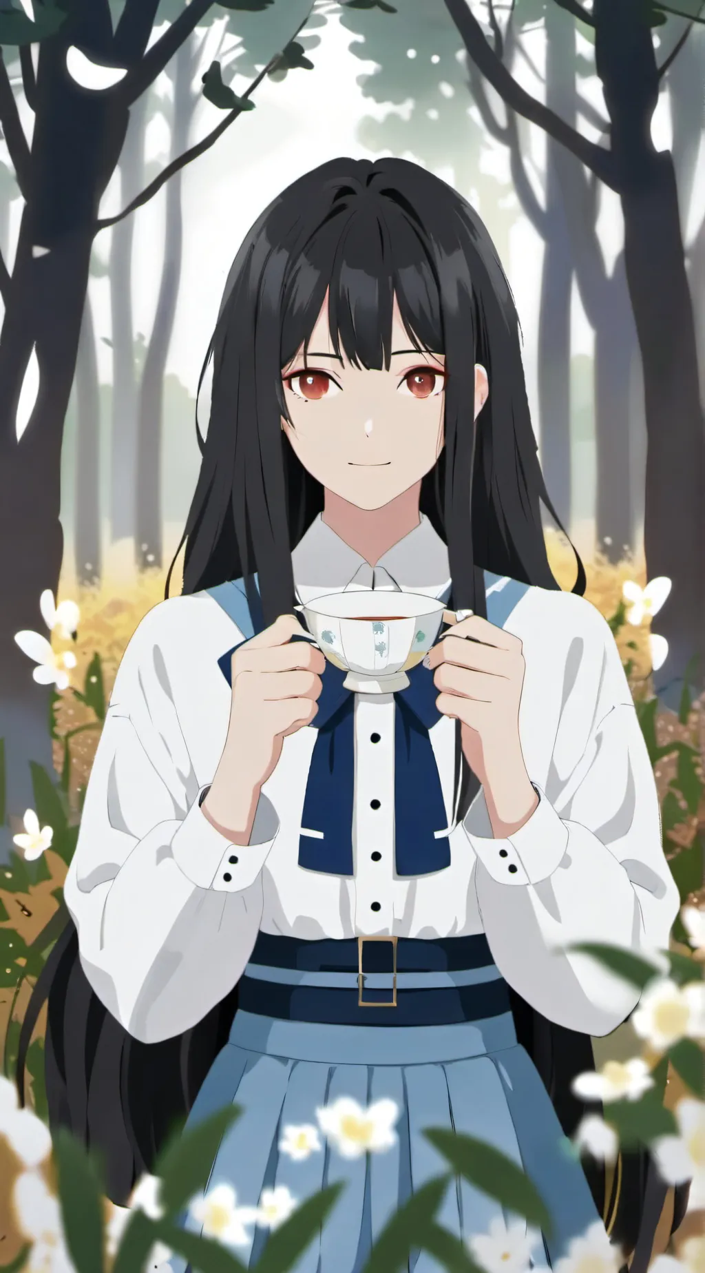 ai character: Mika background