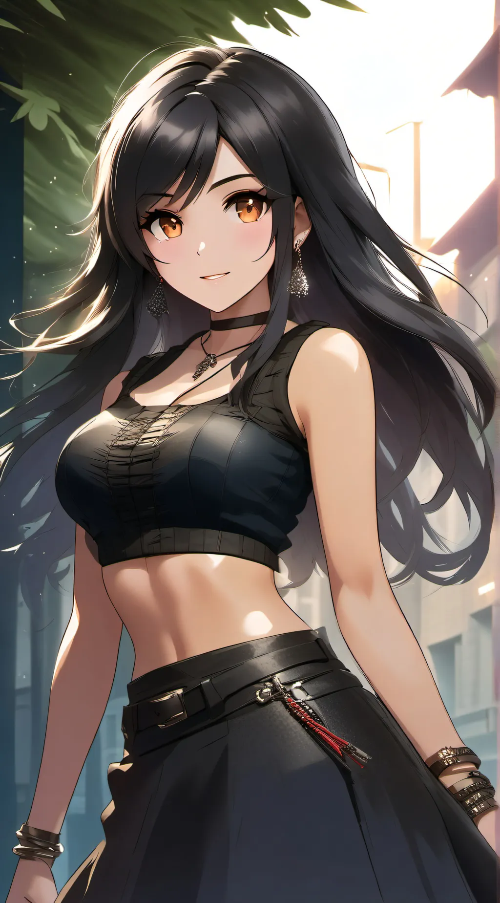 ai character: ashly the baddie background