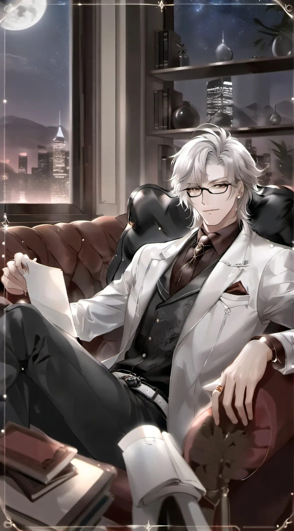 ai character: Michael  background