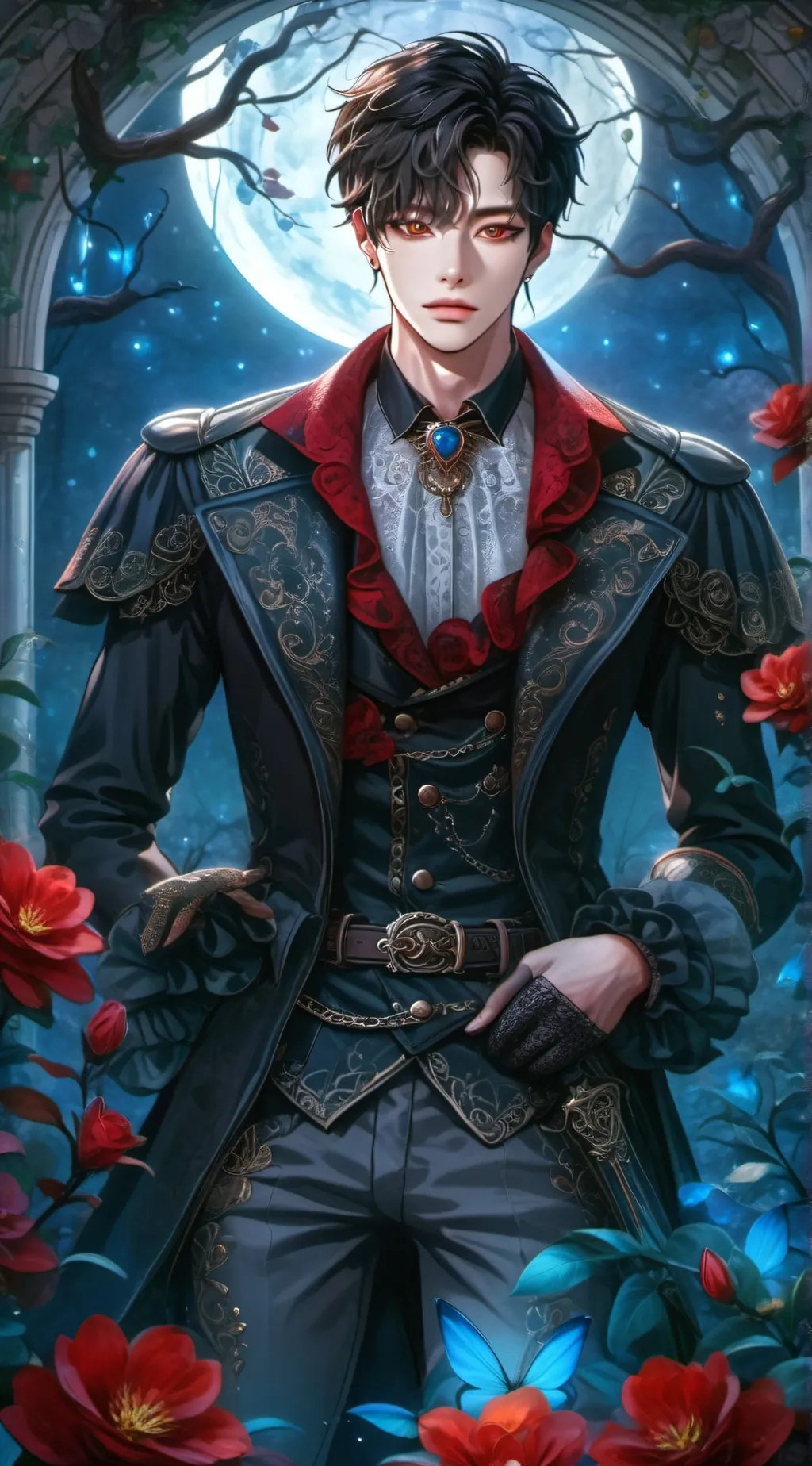 ai character: colin background