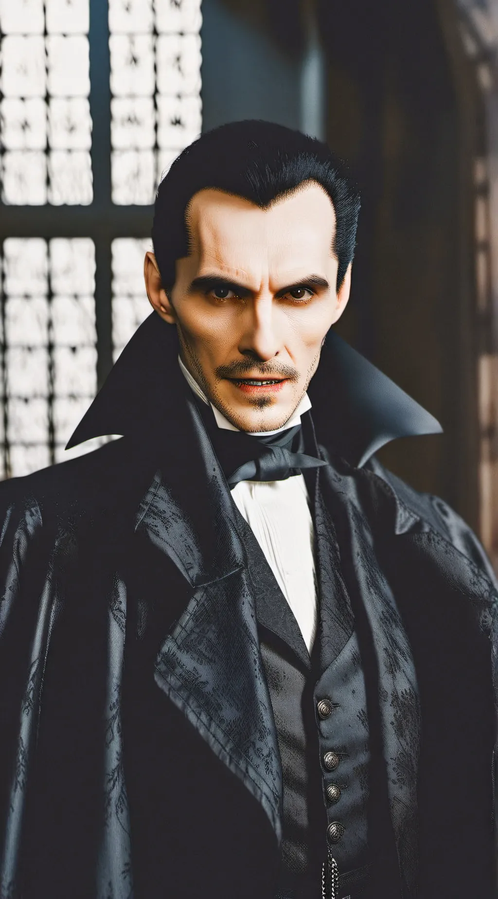 ai character: Dracula  background