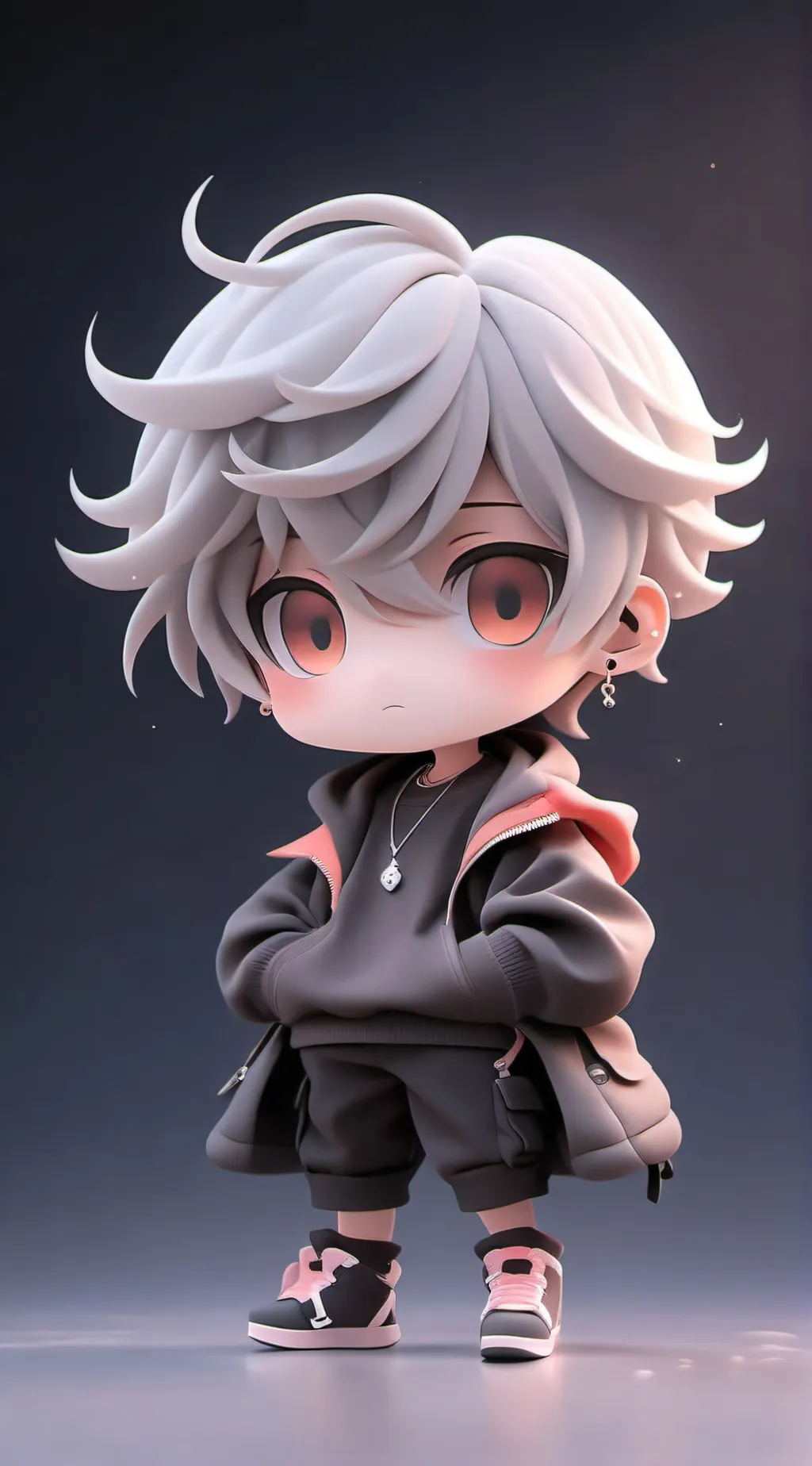 ai character: fast girl background