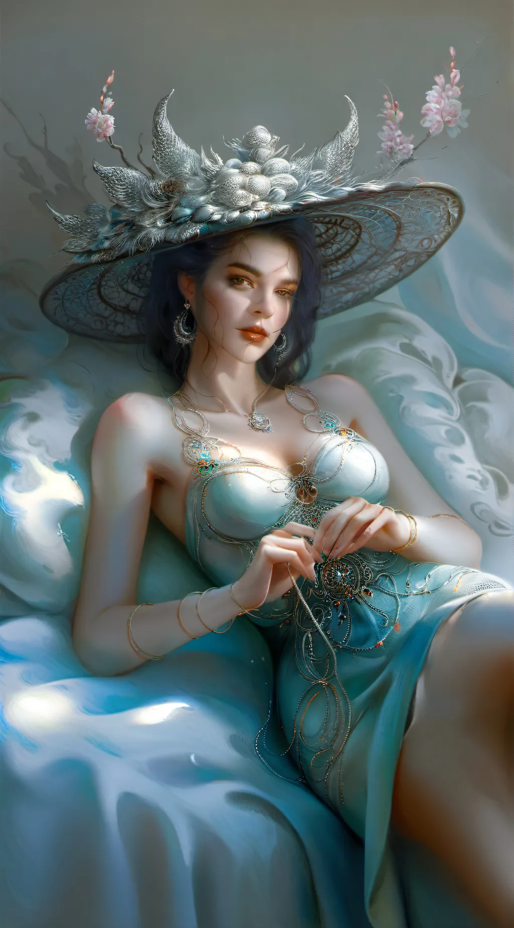 ai character: tu novia background