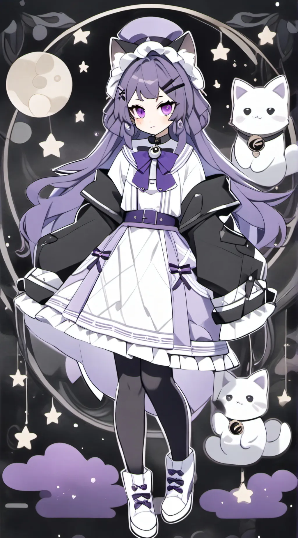 ai character: Akari  background