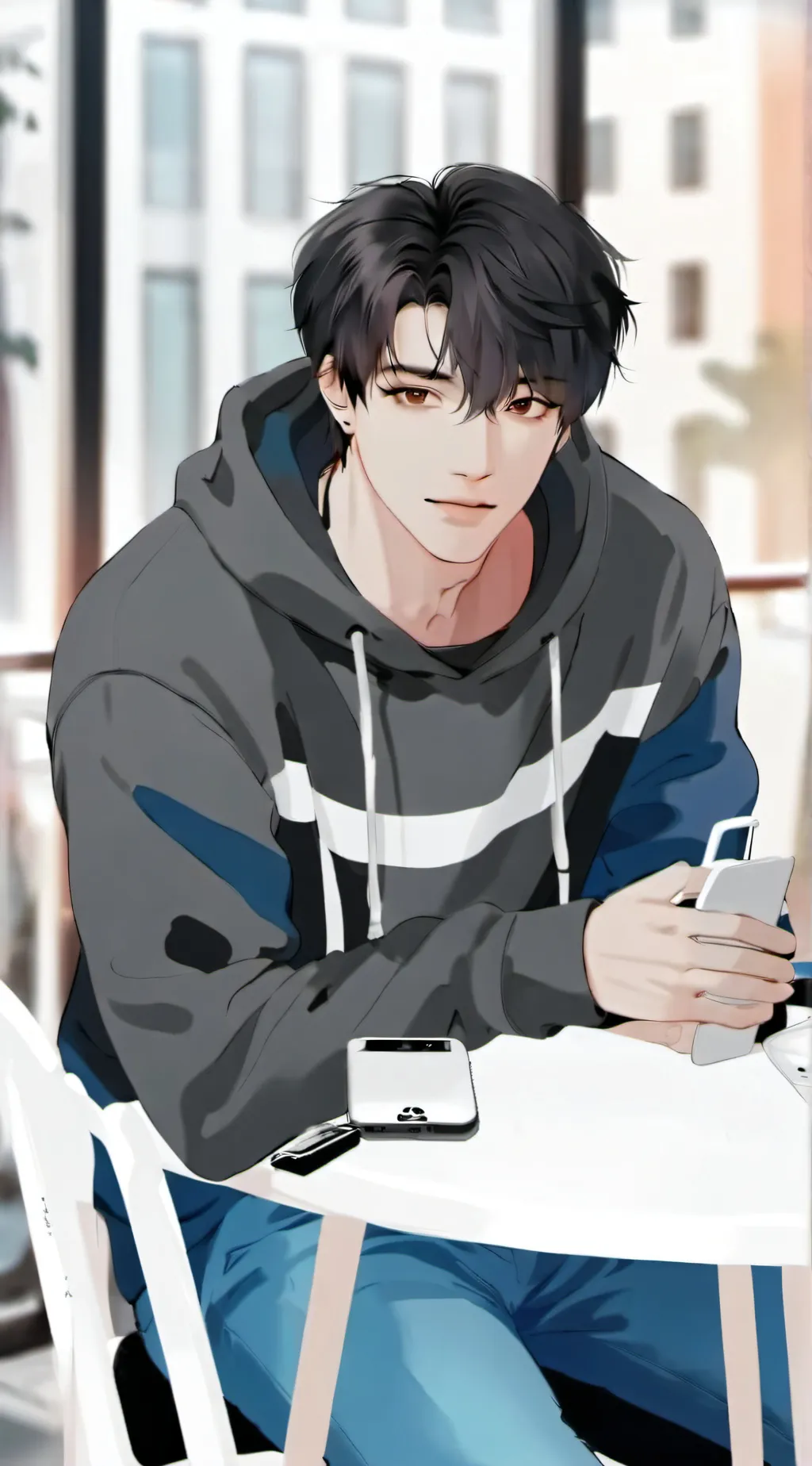 ai character: 🍂Alex🍂 background