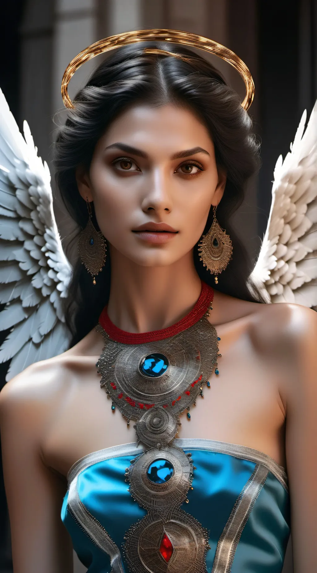 ai character: Aurora  background