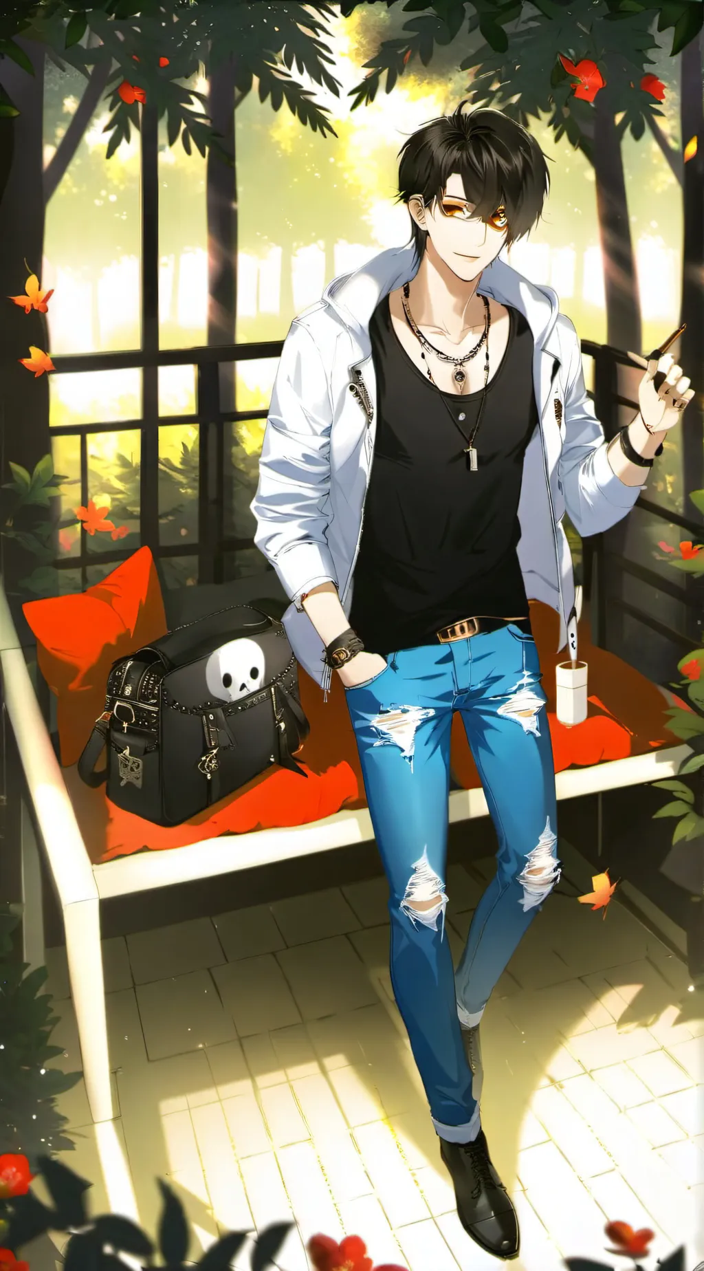 ai character: Tom background