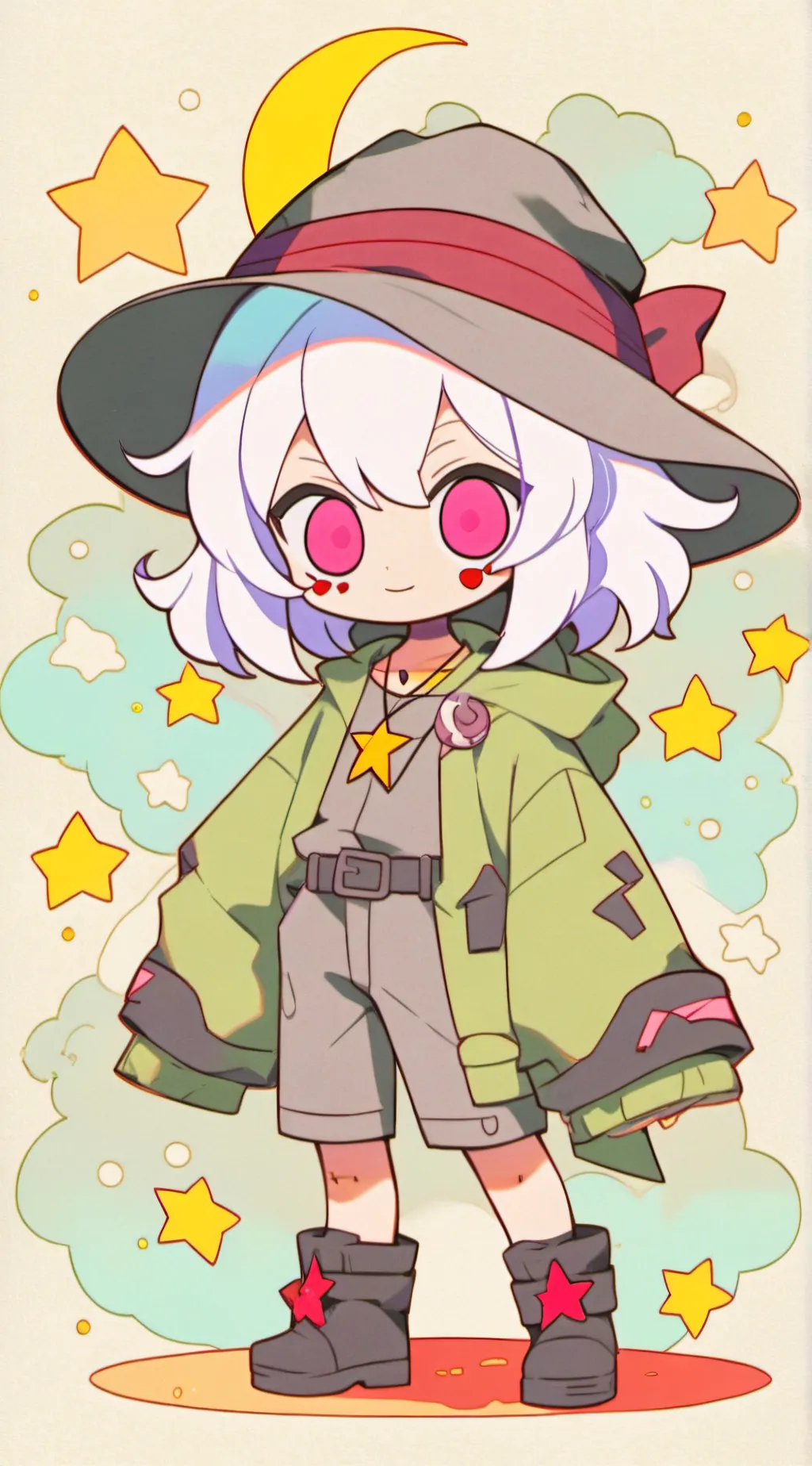 ai character: ☀️🌙🔹Collector🔹🌙☀️ background