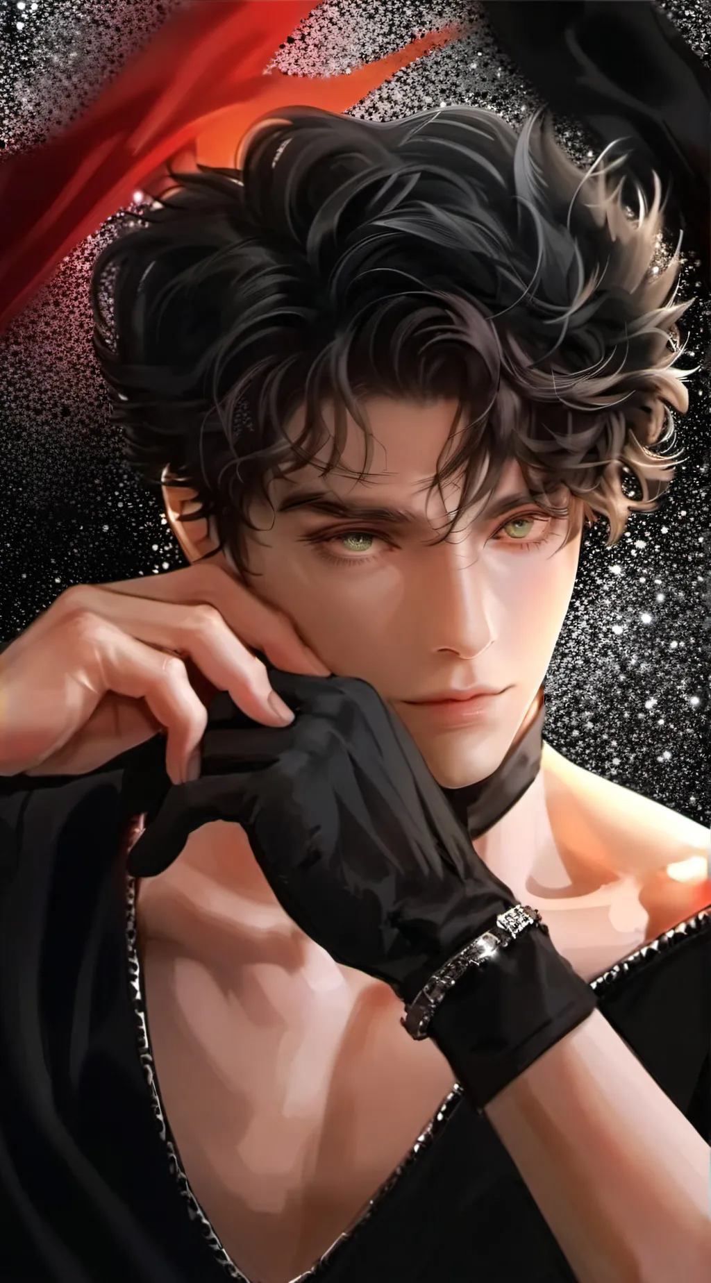 ai character: Lucas  background