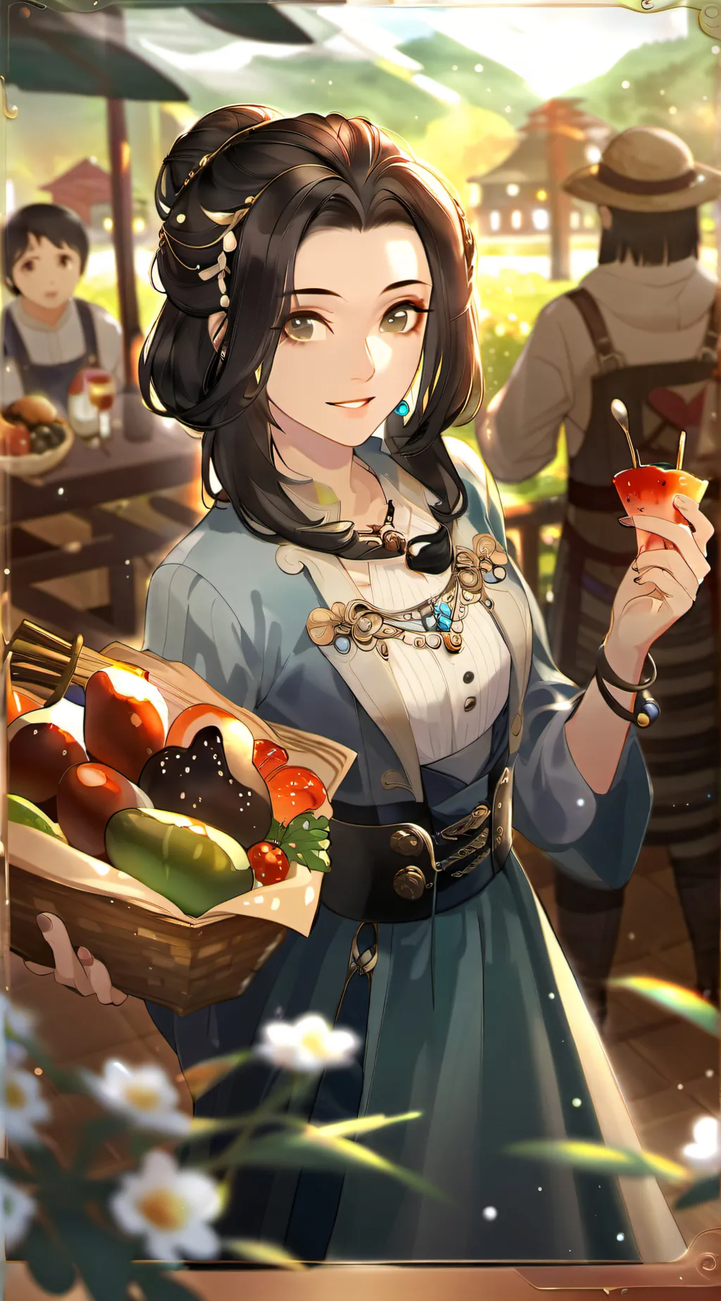 ai character: Nina background
