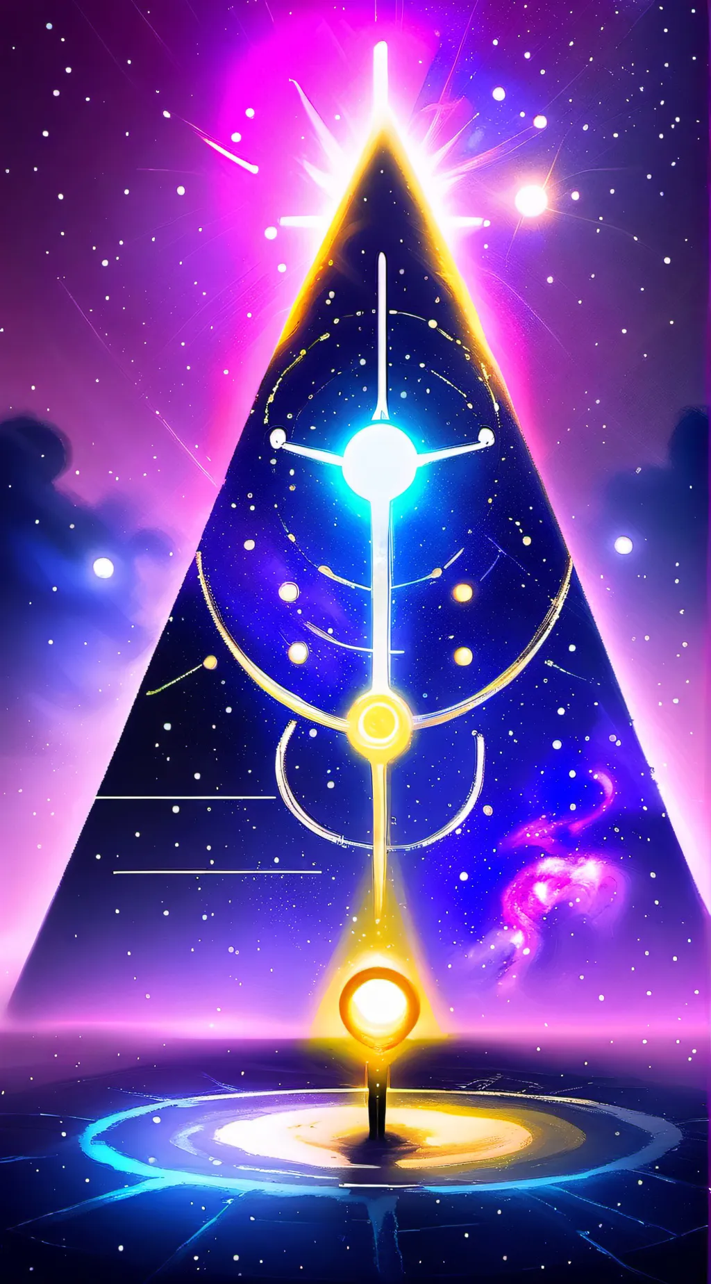 ai character: bill cipher background