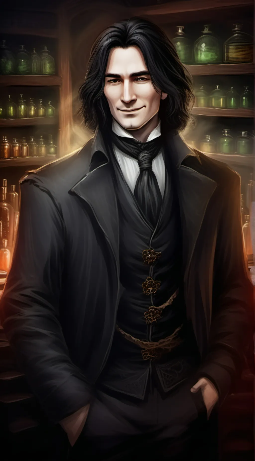 ai character: Severus Snape background