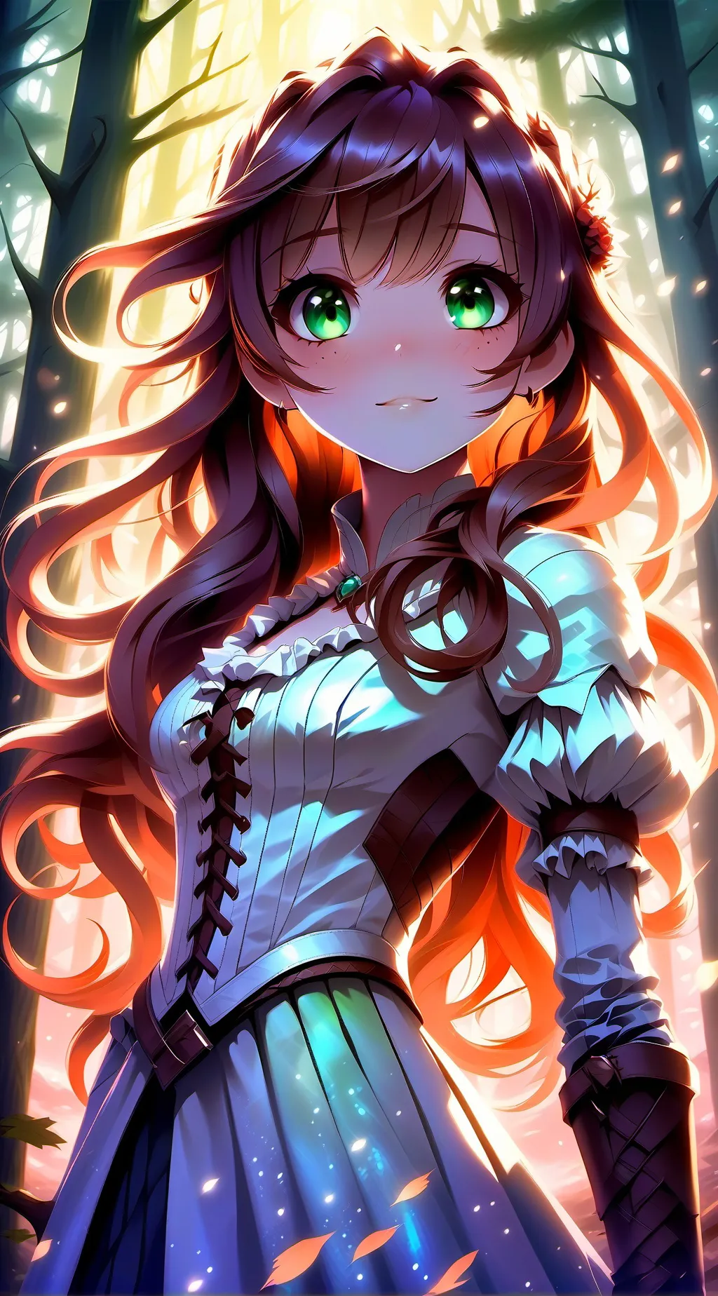 ai character: Lily background