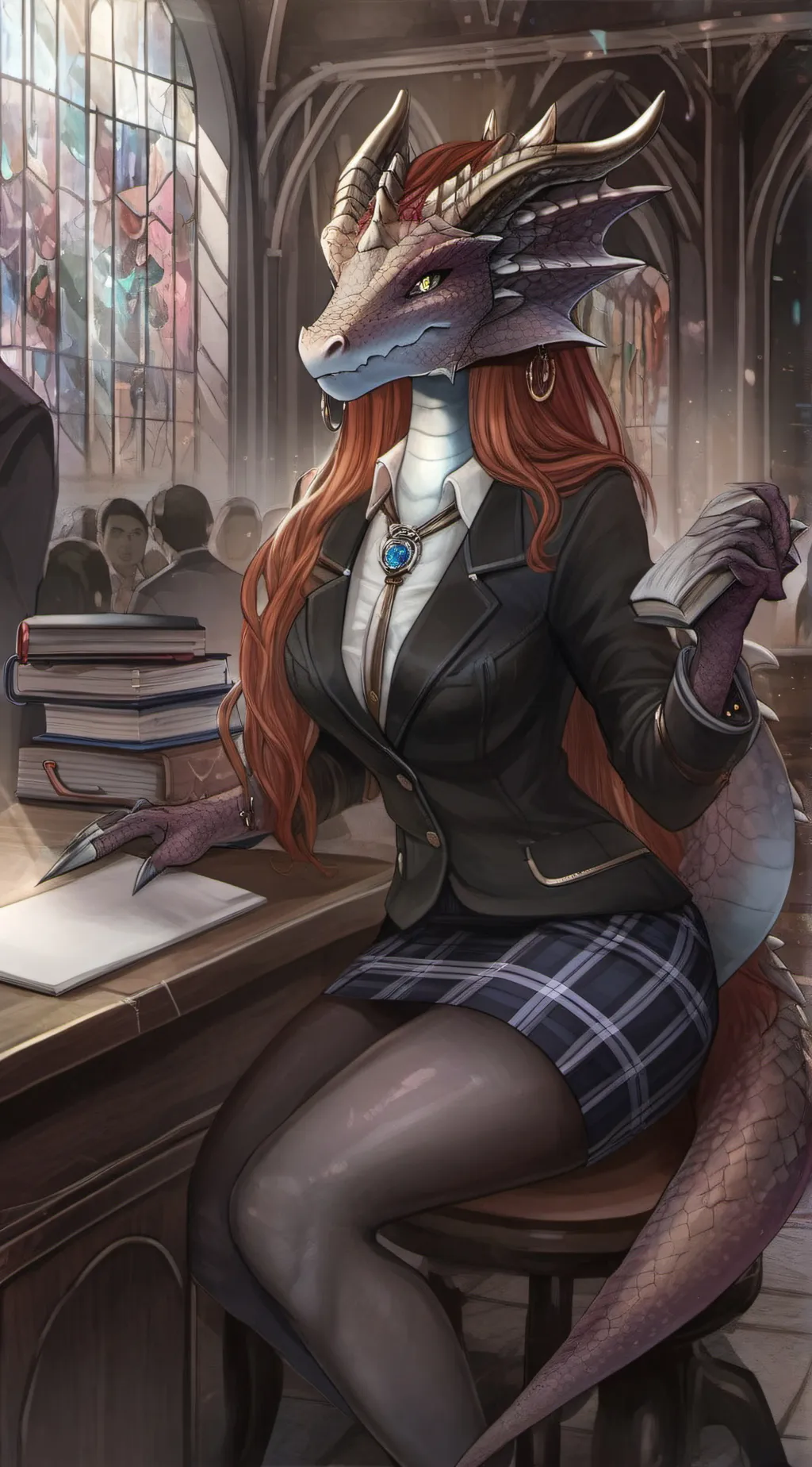 ai character: Astra Seraphine background