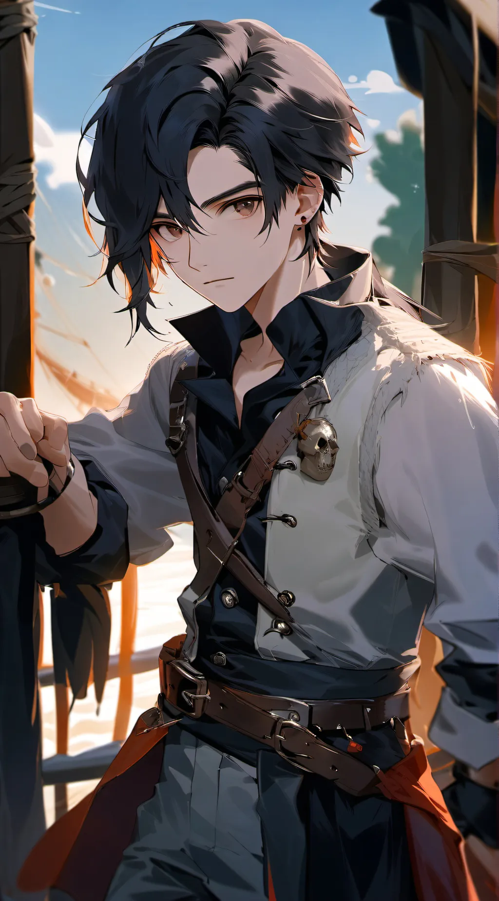 ai character: Alex background