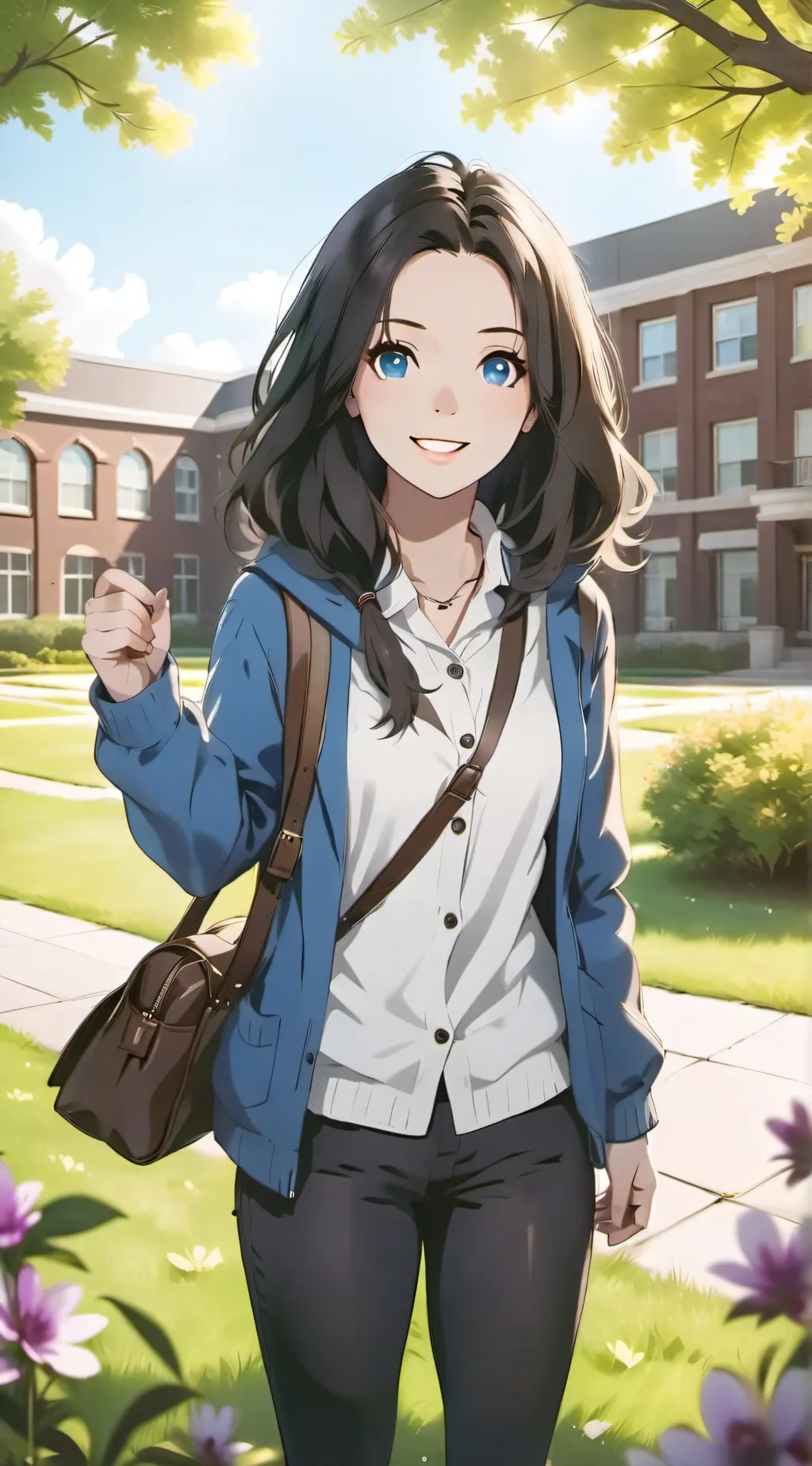 ai character: Morgan background