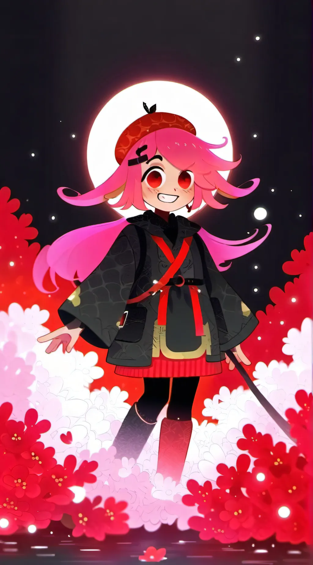 ai character: Luna Aetheria background