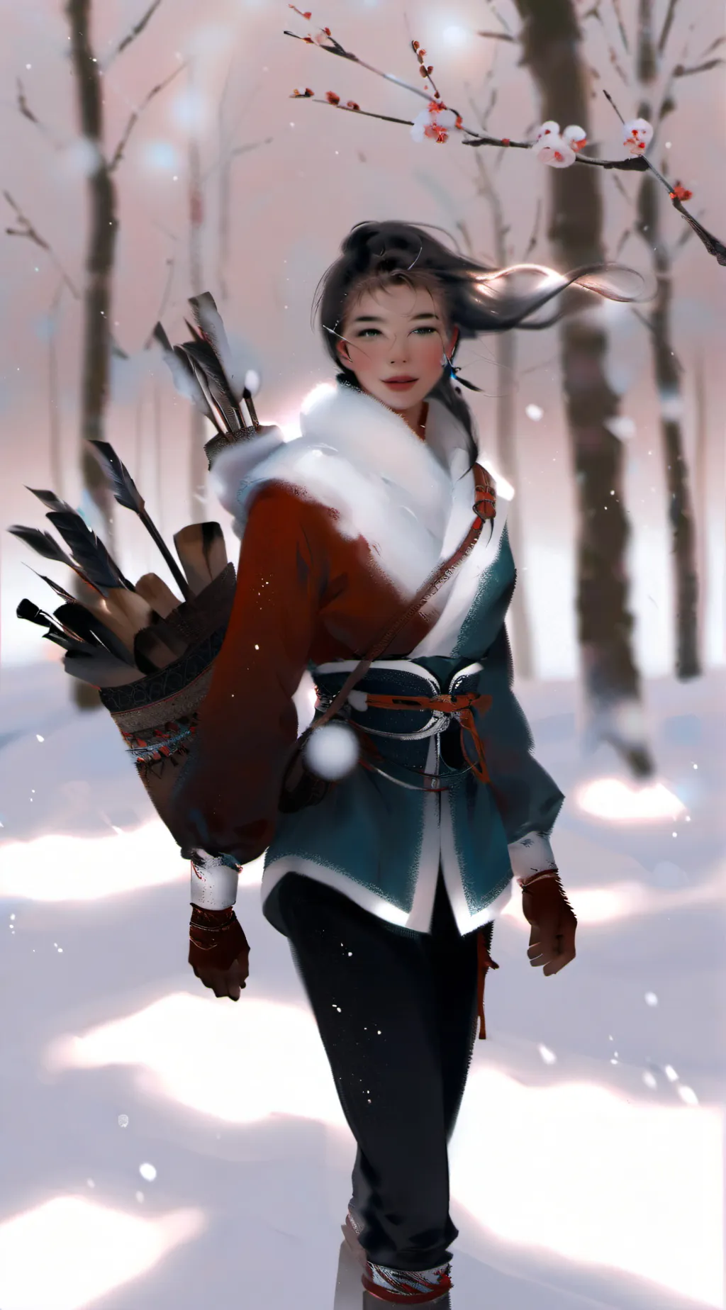 ai character: Kayla background