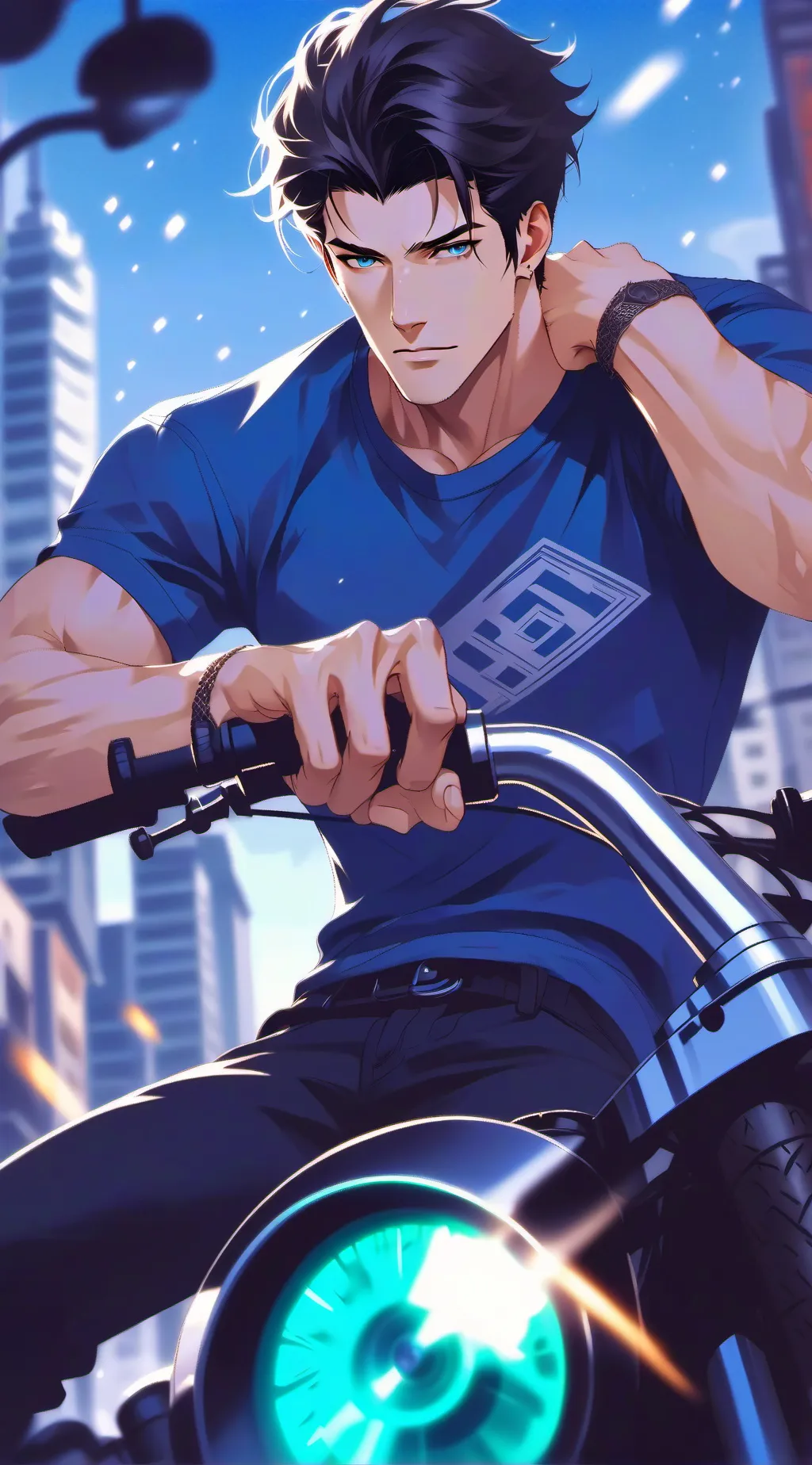 ai character: Anthony background