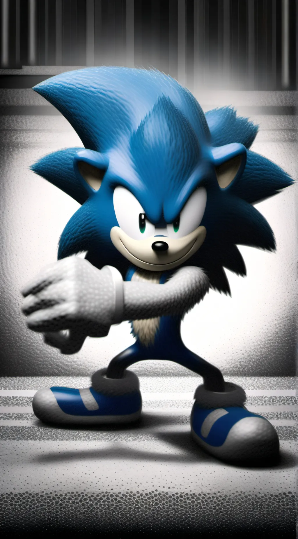 ai character: Werehog sonic background