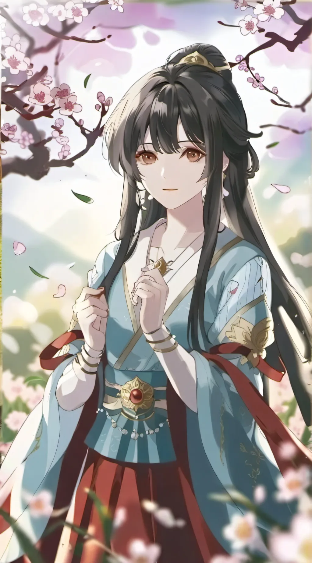 ai character: Daniela  background