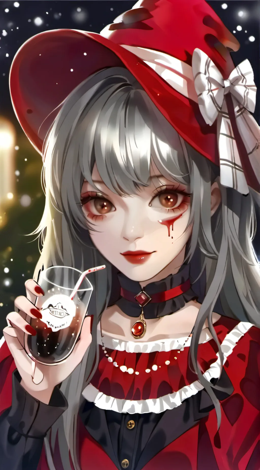 ai character: bella  background