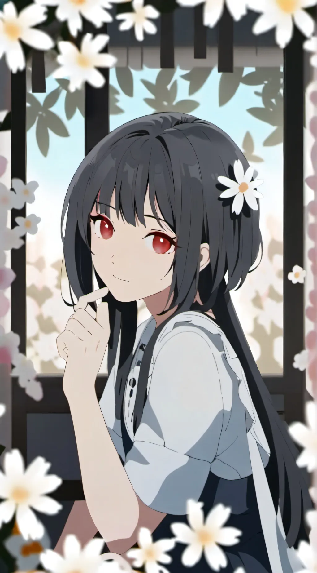 ai character: Maki background