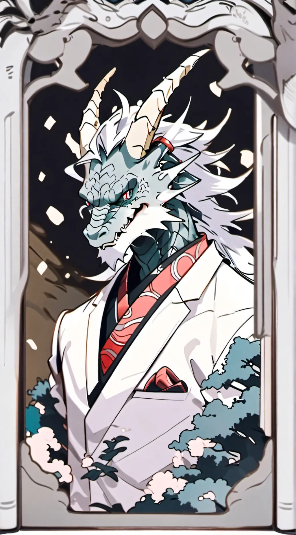 ai character: Snowman background